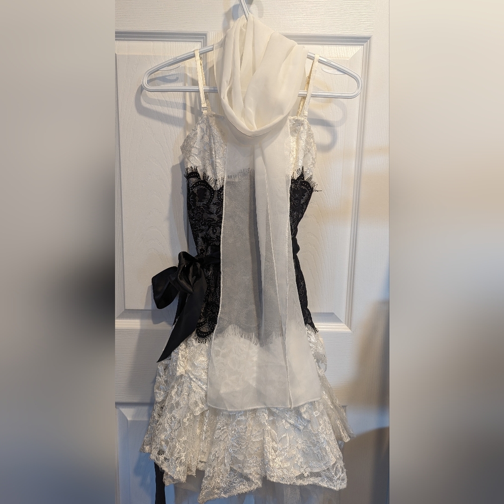 💙 FIESTA 💙 Vintage Inspired Lace Ruffle Dress - Picture 5 of 8